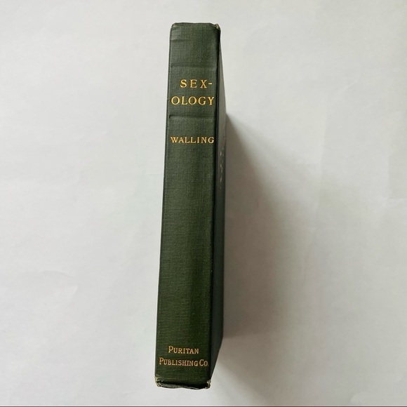 Hardcover Copy Book Sexology Family Medical Edition Rare Antique 1912 Puritan - Picture 2 of 9